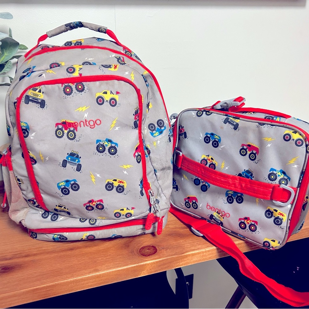 Bentgo Large backpack and lunchbox